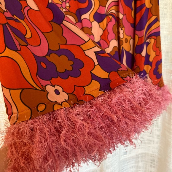 The Hippie Shake Bell Sleeve Retro Top - Picture 4 of 5